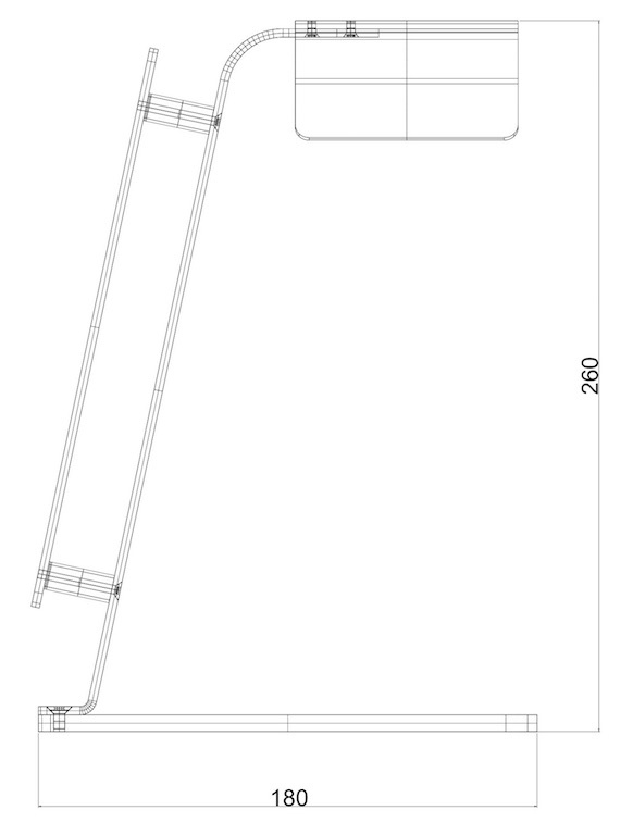 headphonebutler stand 2 CAD left
